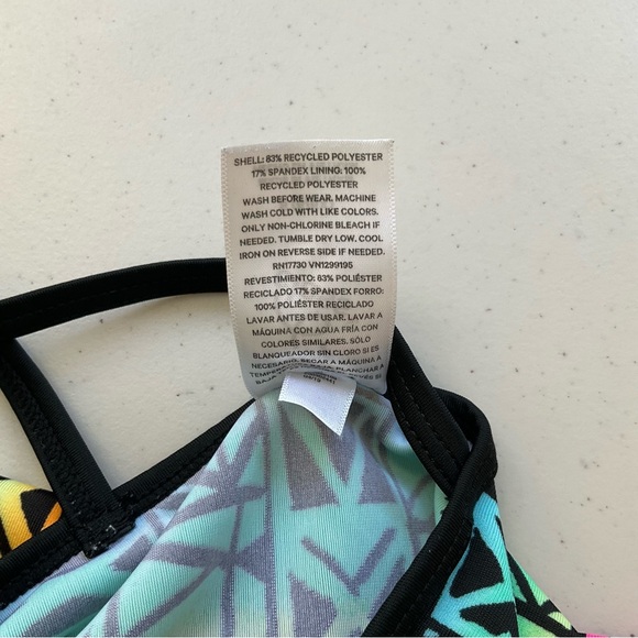 Art Class Bikini Top size Small Multicolor - Picture 3 of 6